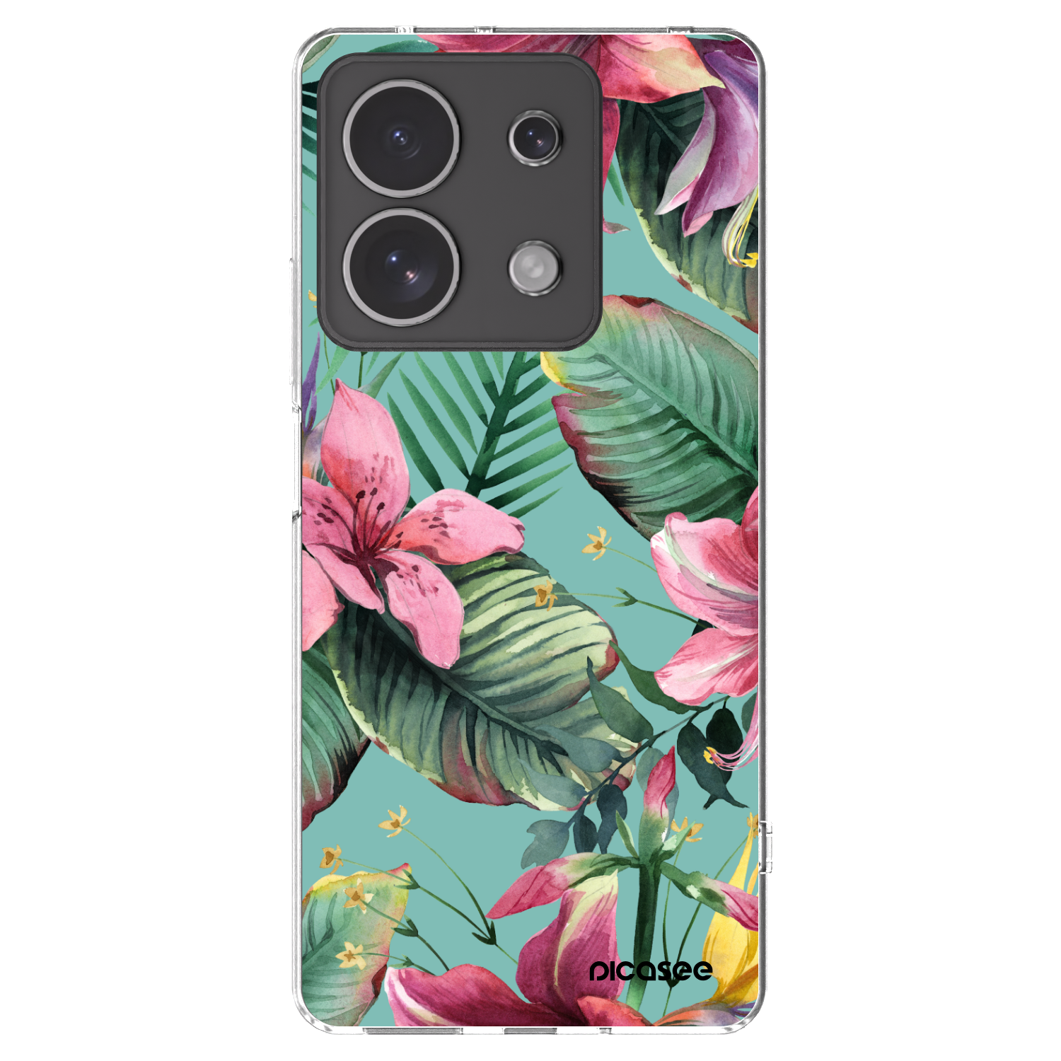 Picasee silikonový průhledný obal pro Xiaomi Redmi Note 13 4G - Hawaii