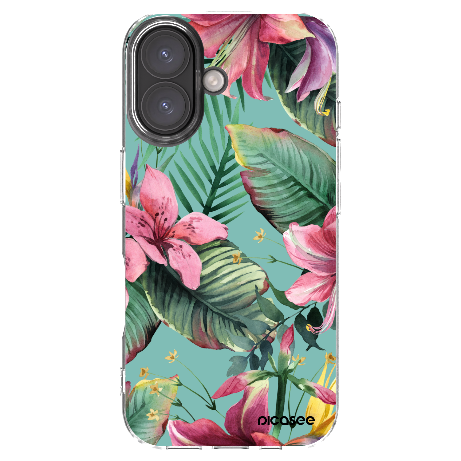 Picasee silikonový průhledný obal pro Apple iPhone 16 - Hawaii