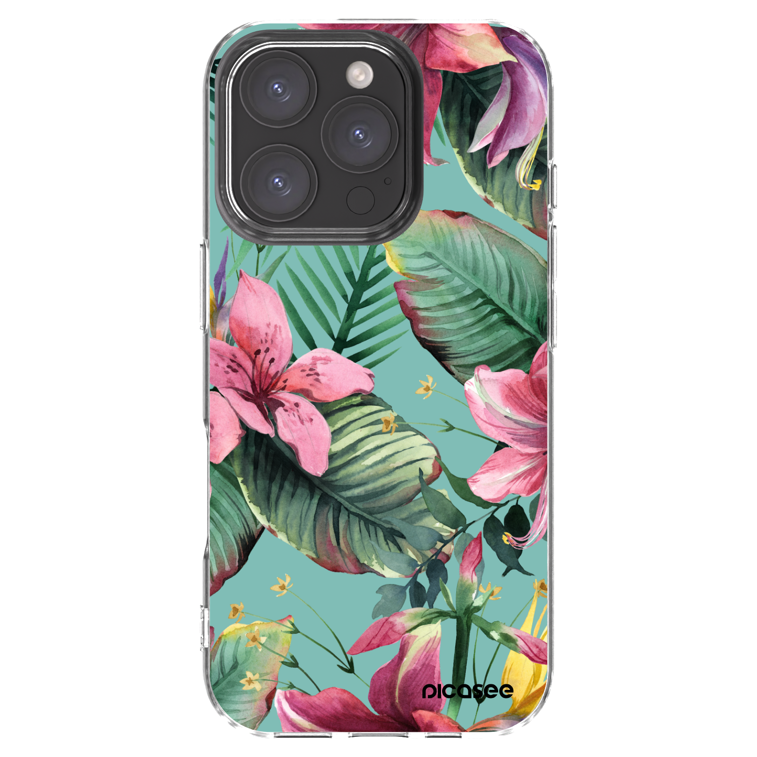 Picasee silikonový průhledný obal pro Apple iPhone 16 Pro - Hawaii