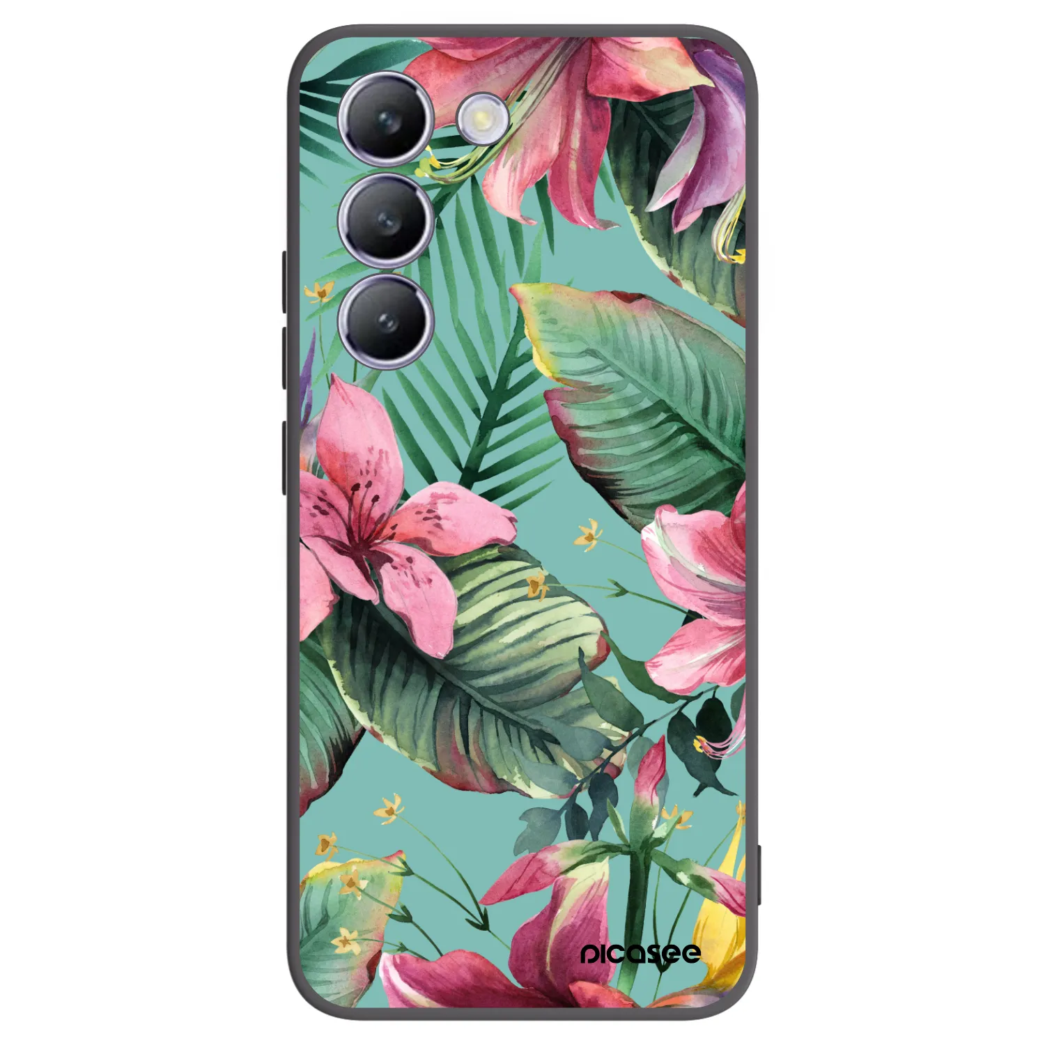 Picasee silikonový černý obal pro Vivo V40 SE 5G - Hawaii