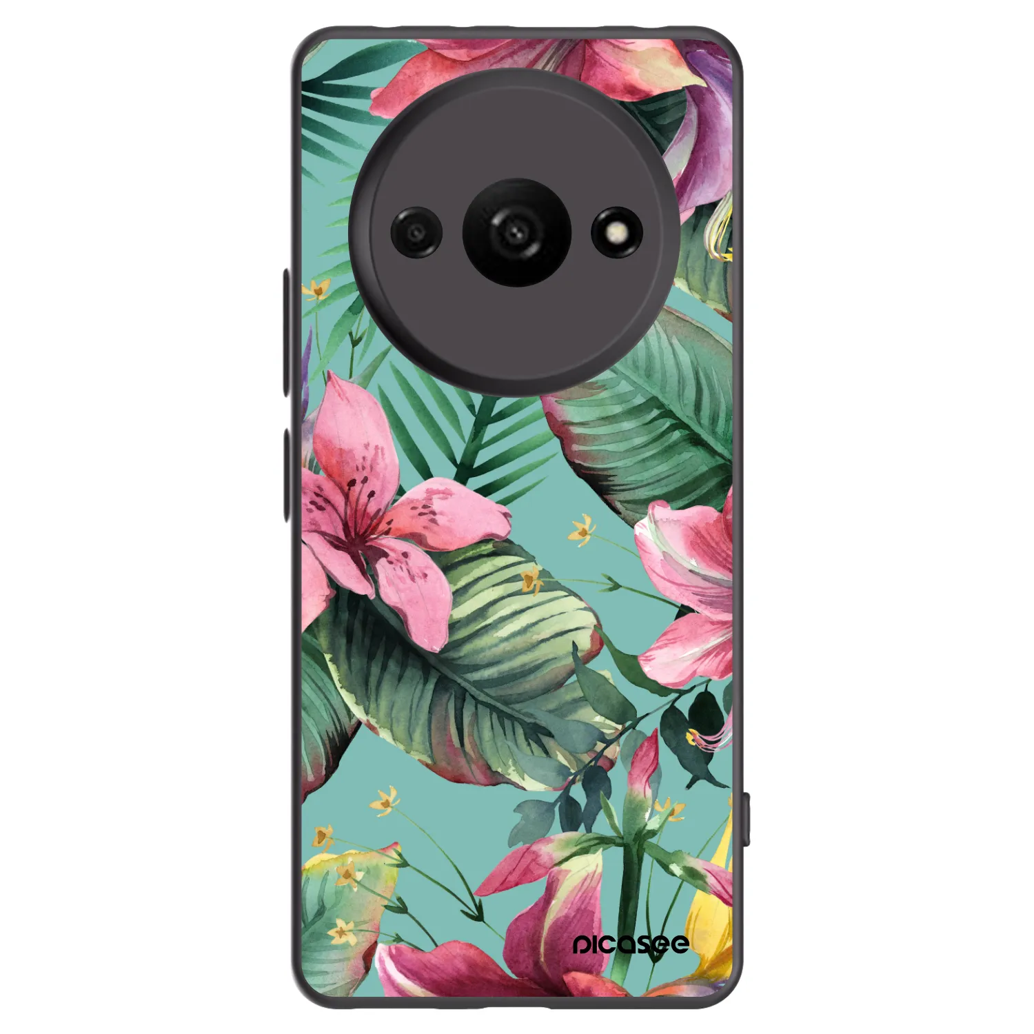 Picasee silikonový černý obal pro Xiaomi Redmi A3 - Hawaii