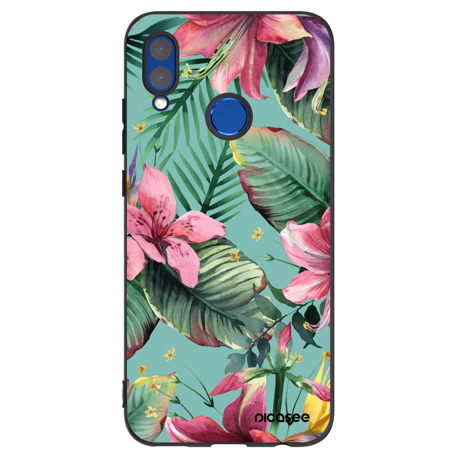 Picasee silikonový černý obal pro Huawei P Smart 2019 - Hawaii