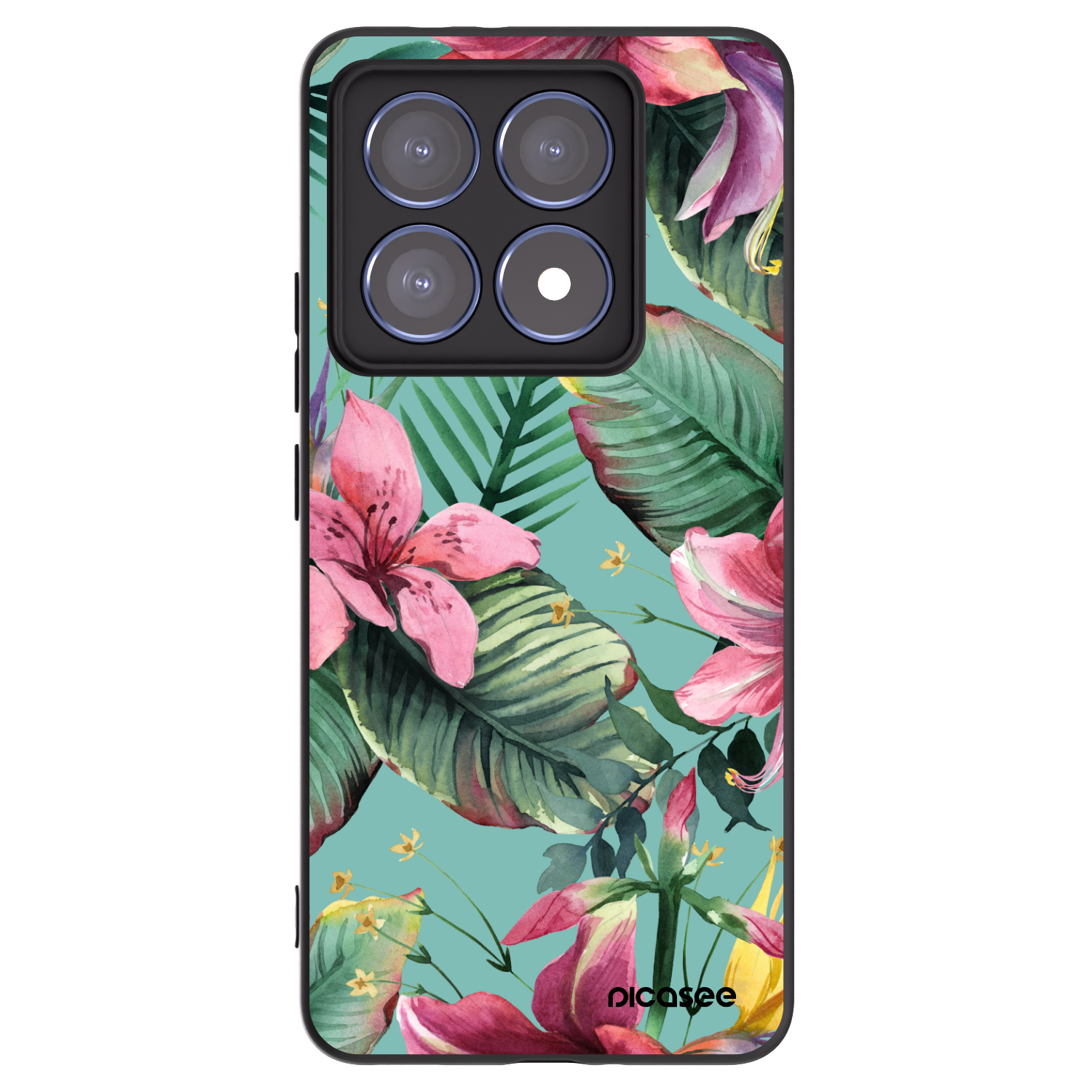 Picasee silikonový černý obal pro Xiaomi 14T Pro - Hawaii