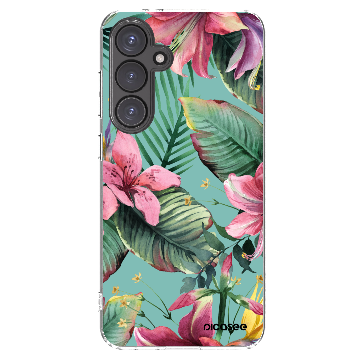 Picasee silikonový průhledný obal pro Samsung Galaxy S24 FE S721B - Hawaii