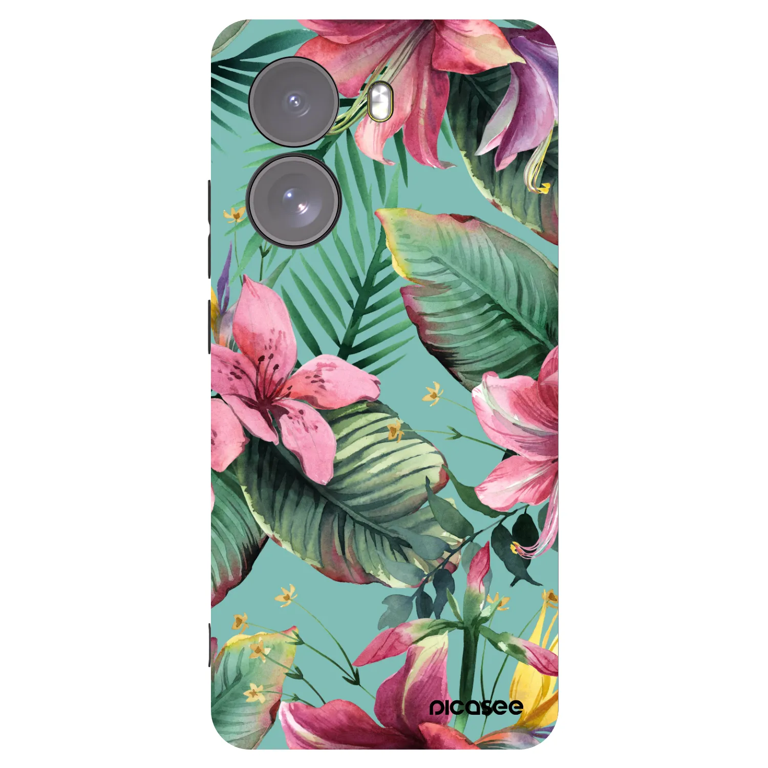 Picasee silikonový černý obal pro Xiaomi Poco X7 - Hawaii