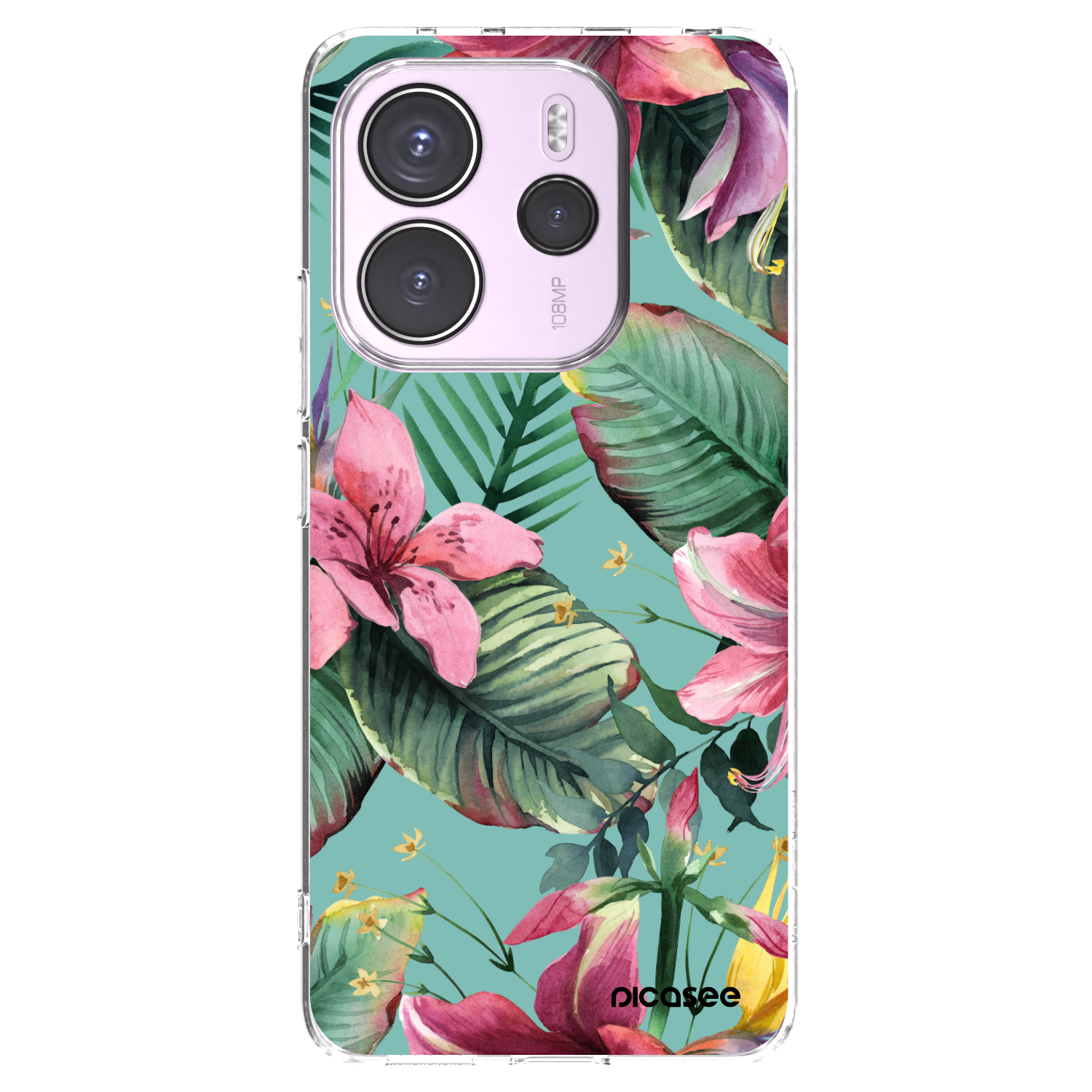 Picasee silikonový průhledný obal pro Xiaomi Redmi Note 14 4G - Hawaii