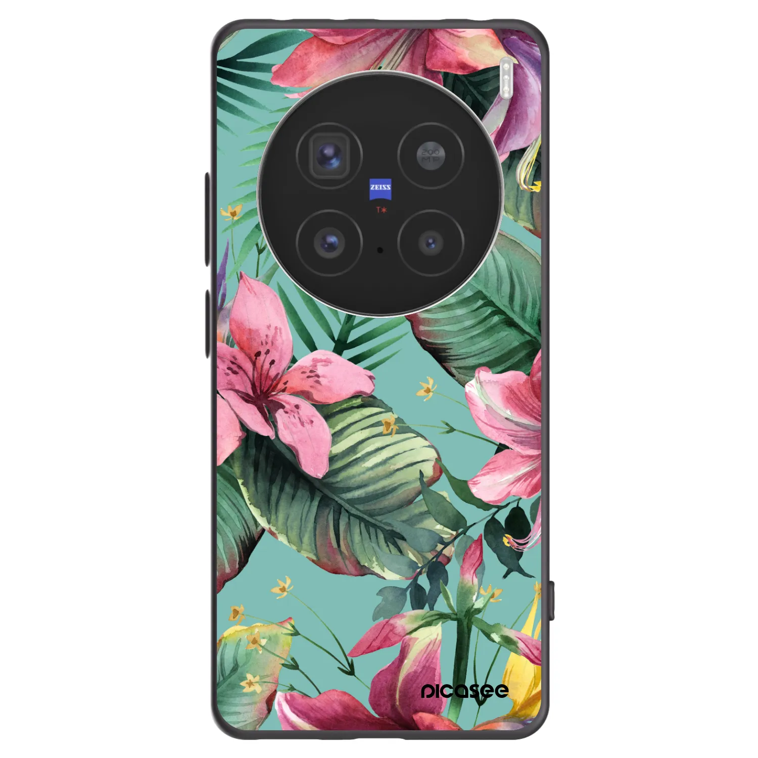 Picasee silikonový černý obal pro Vivo X200 Pro - Hawaii