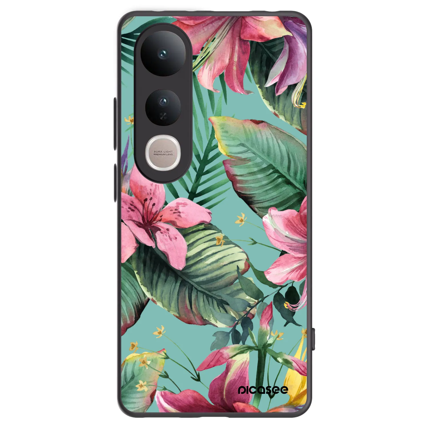 Picasee silikonový černý obal pro Vivo V50 Lite 5G - Hawaii