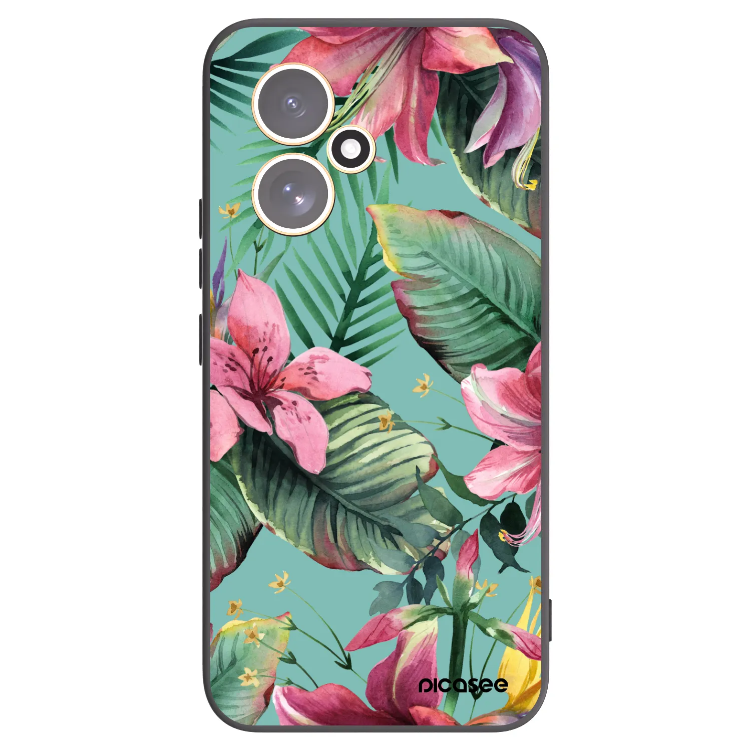 Picasee silikonový černý obal pro Honor 400 5G - Hawaii