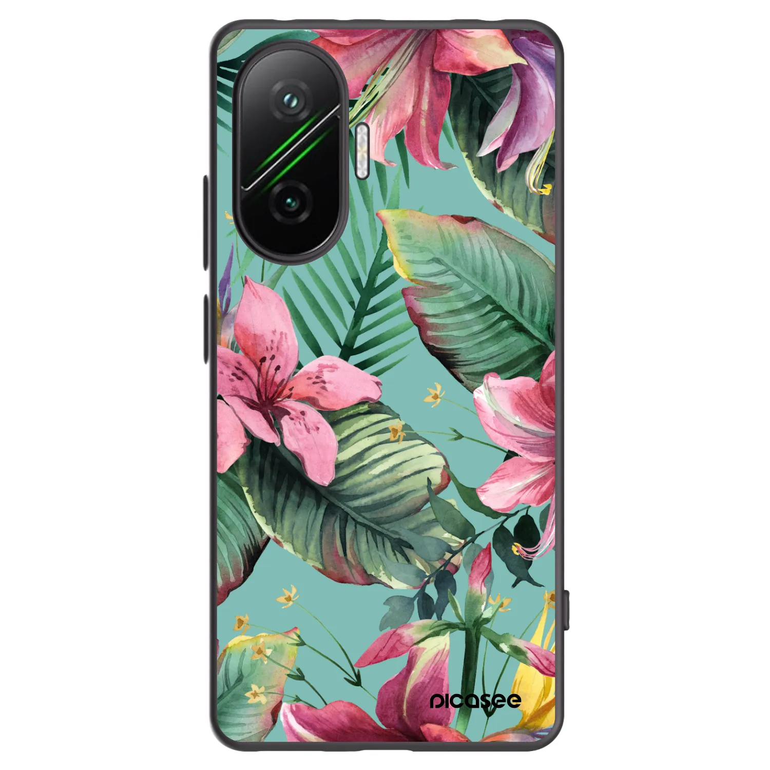 Picasee silikonový černý obal pro Xiaomi Poco F7 5G - Hawaii