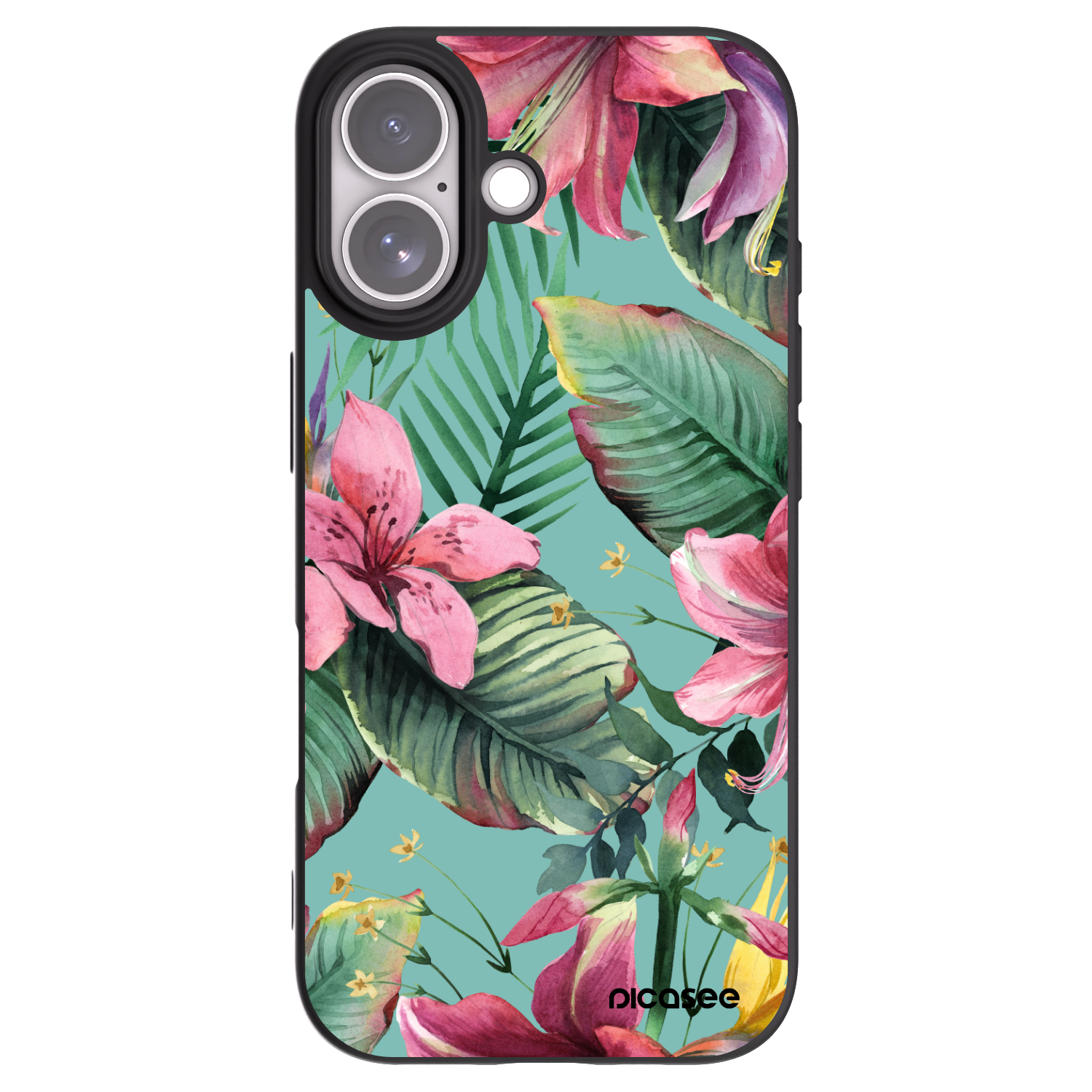 Picasee silikonový černý obal pro Apple iPhone 17 - Hawaii