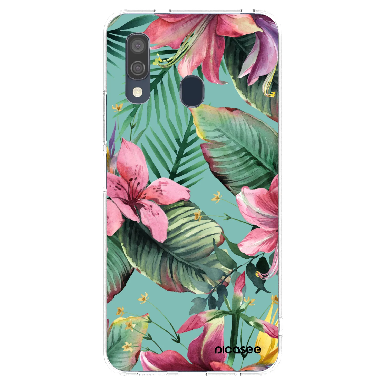 Picasee silikonový průhledný obal pro Samsung Galaxy A40 A405F - Hawaii