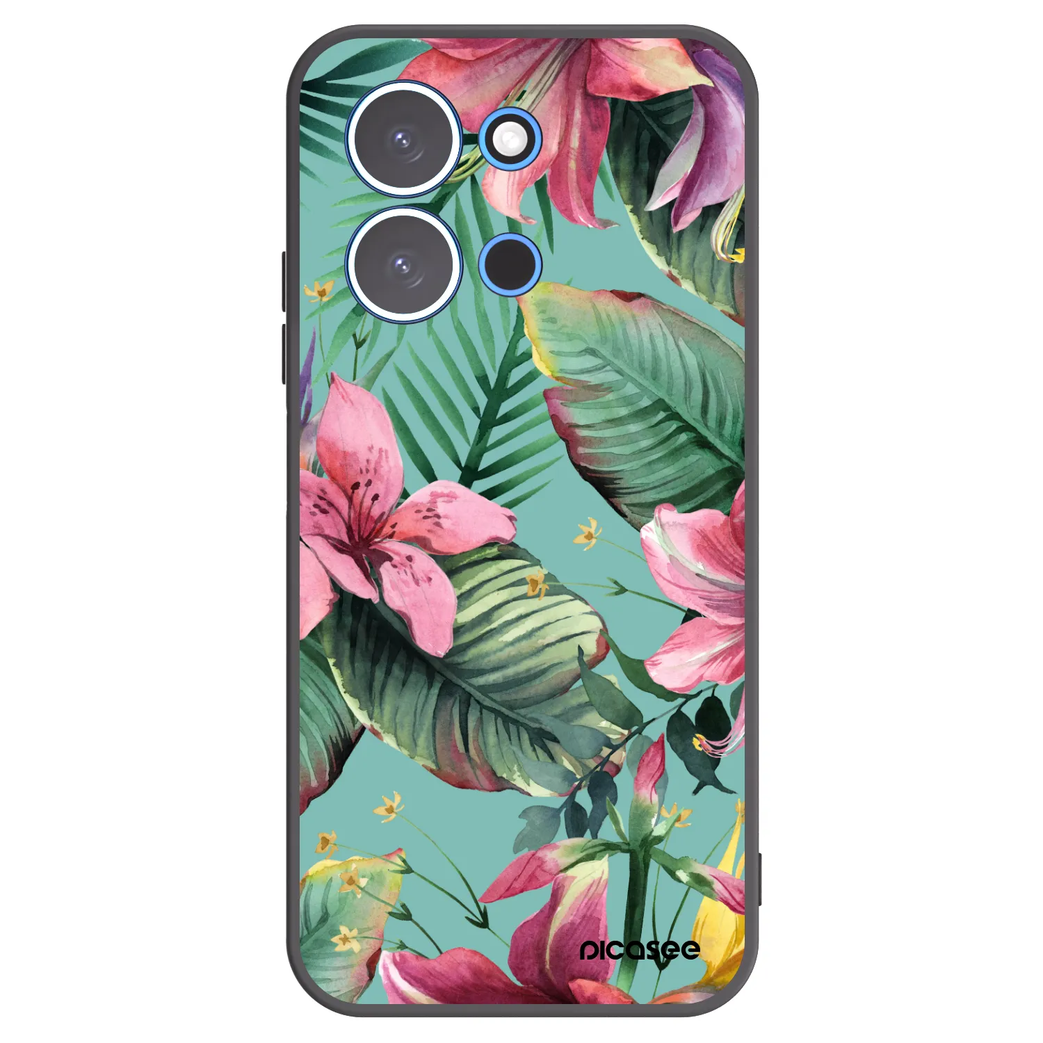 Picasee silikonový černý obal pro Xiaomi Redmi 15C 4G - Hawaii