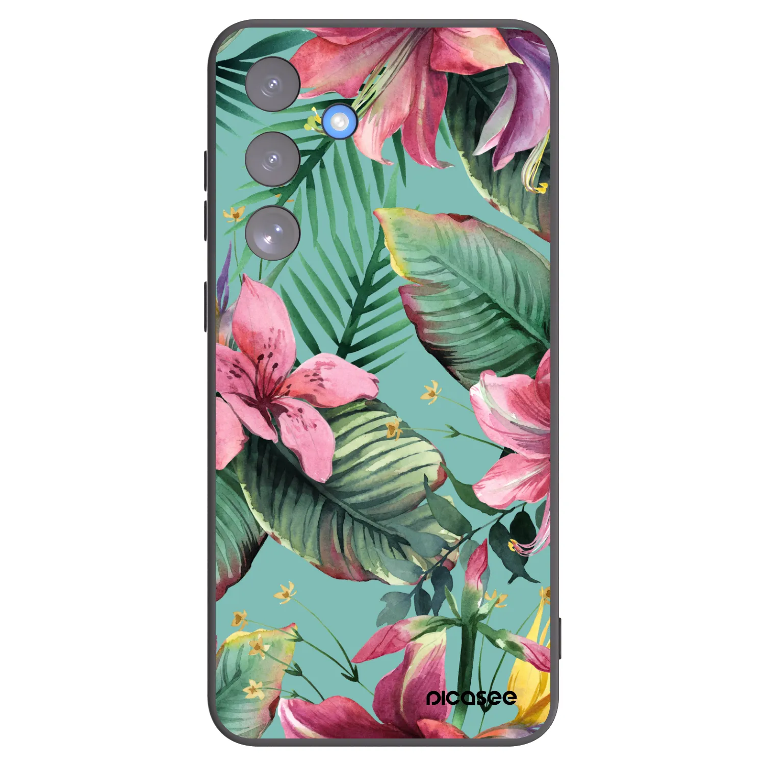 Picasee silikonový černý obal pro Samsung Galaxy S25 FE 5G - Hawaii
