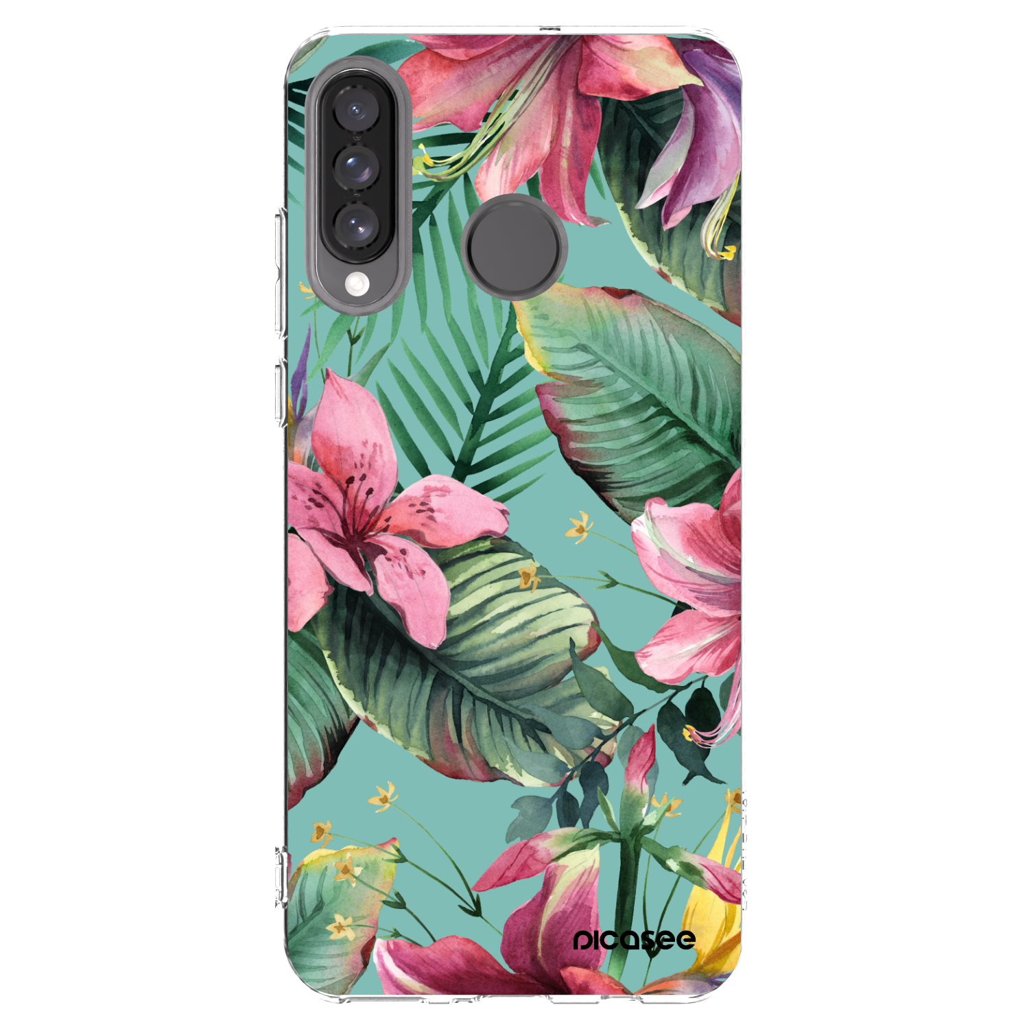 Picasee silikonový průhledný obal pro Huawei P30 Lite - Hawaii