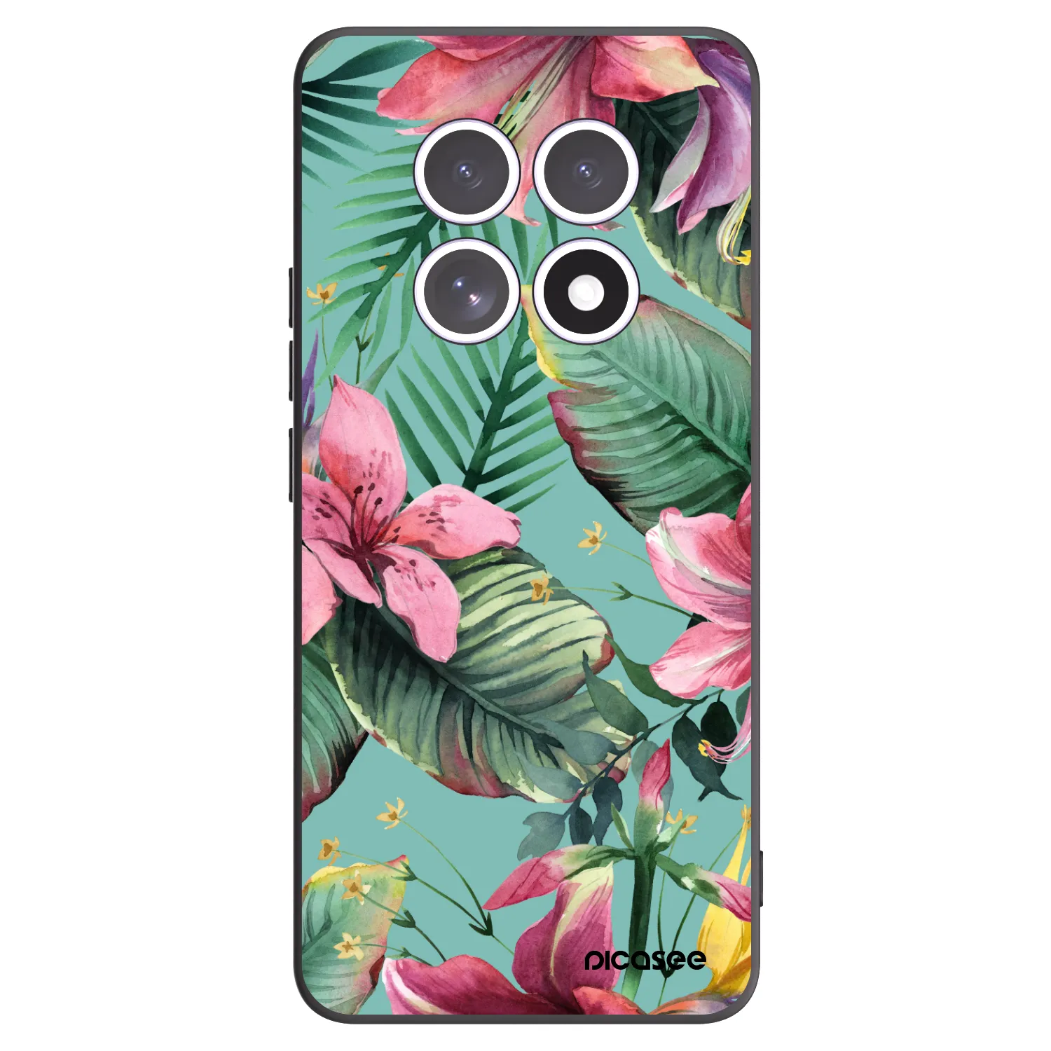 Picasee silikonový černý obal pro Xiaomi Redmi Note 15 5G - Hawaii