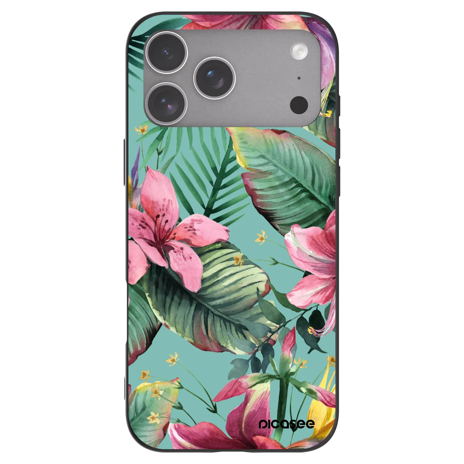 Picasee silikonový černý obal pro Apple iPhone 18 Pro Max - Hawaii