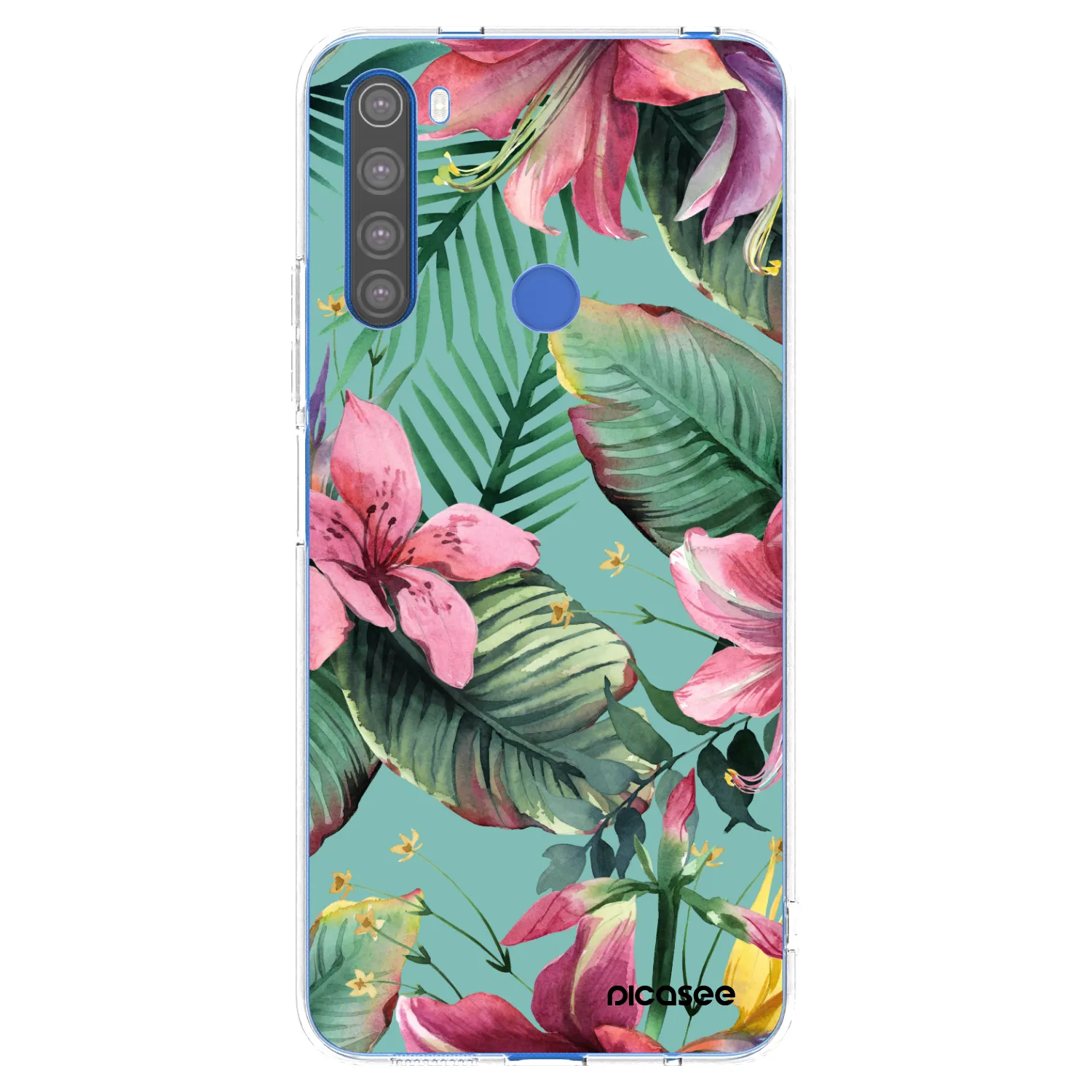 Picasee silikonový průhledný obal pro Xiaomi Redmi Note 8T - Hawaii