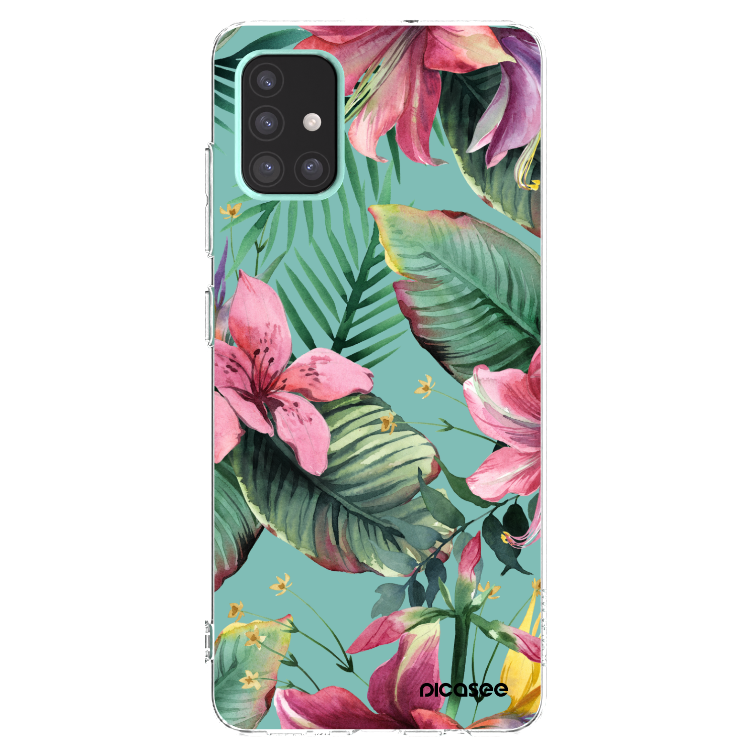 Picasee silikonový průhledný obal pro Samsung Galaxy A51 A515F - Hawaii