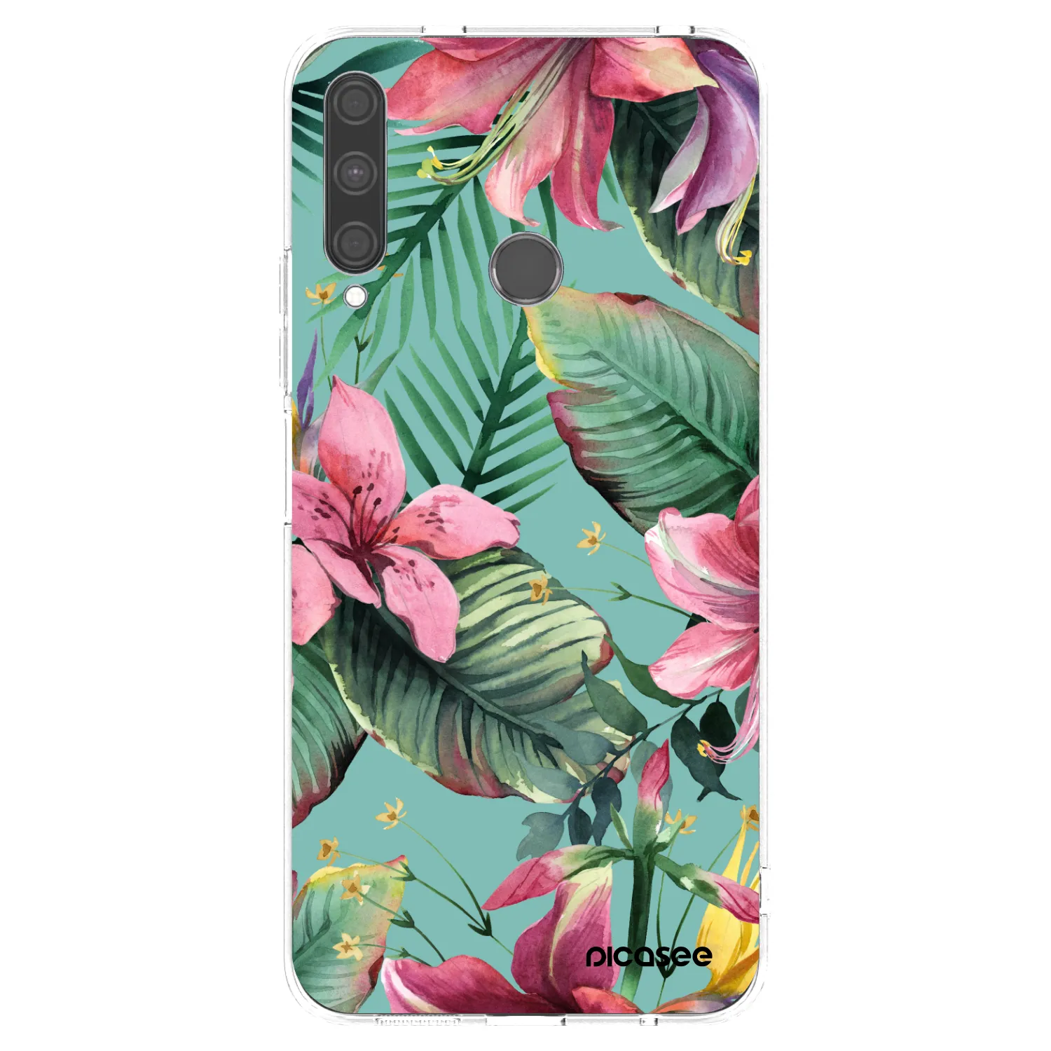 Picasee silikonový průhledný obal pro Huawei P40 Lite E - Hawaii