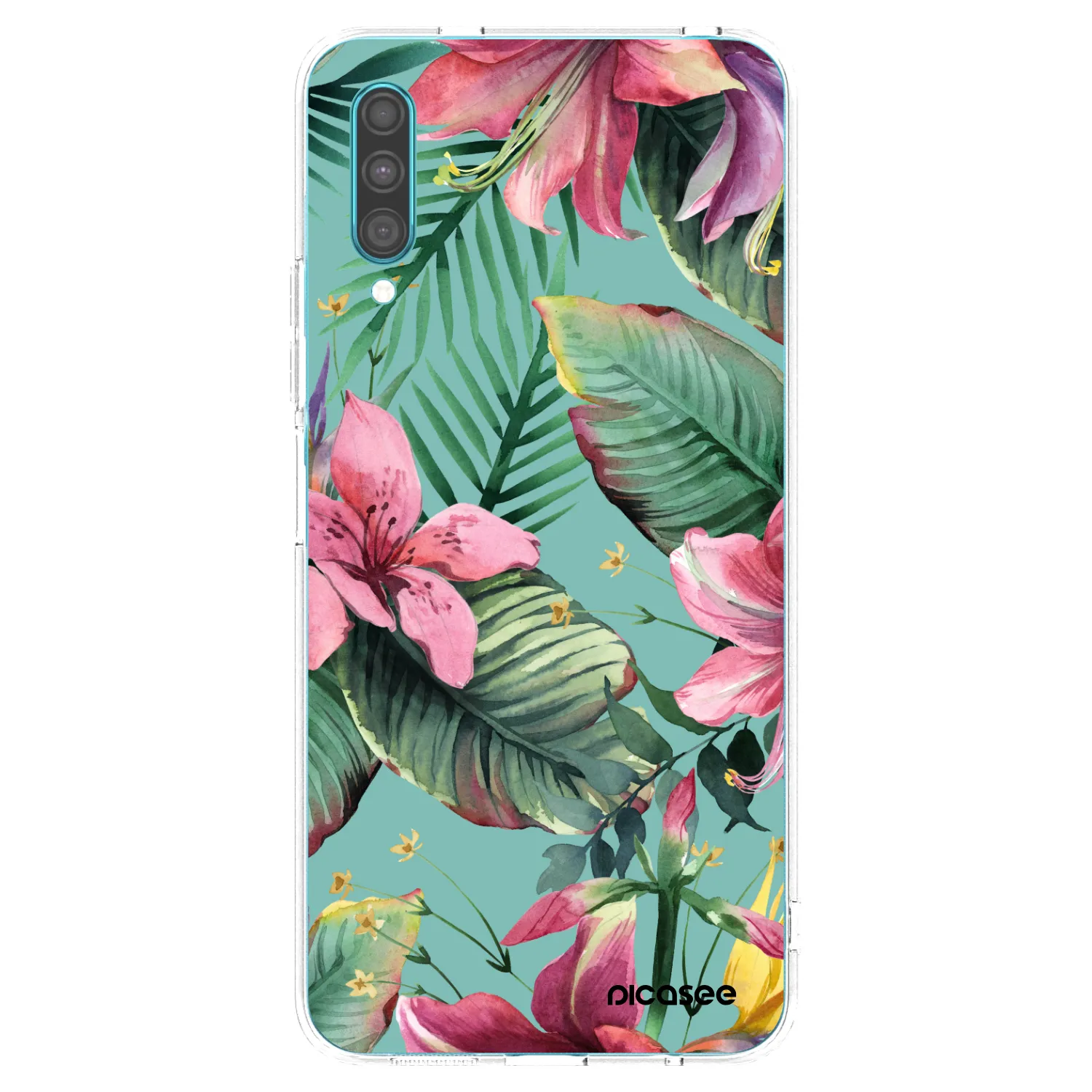 Picasee silikonový průhledný obal pro Samsung Galaxy A30s A307F - Hawaii