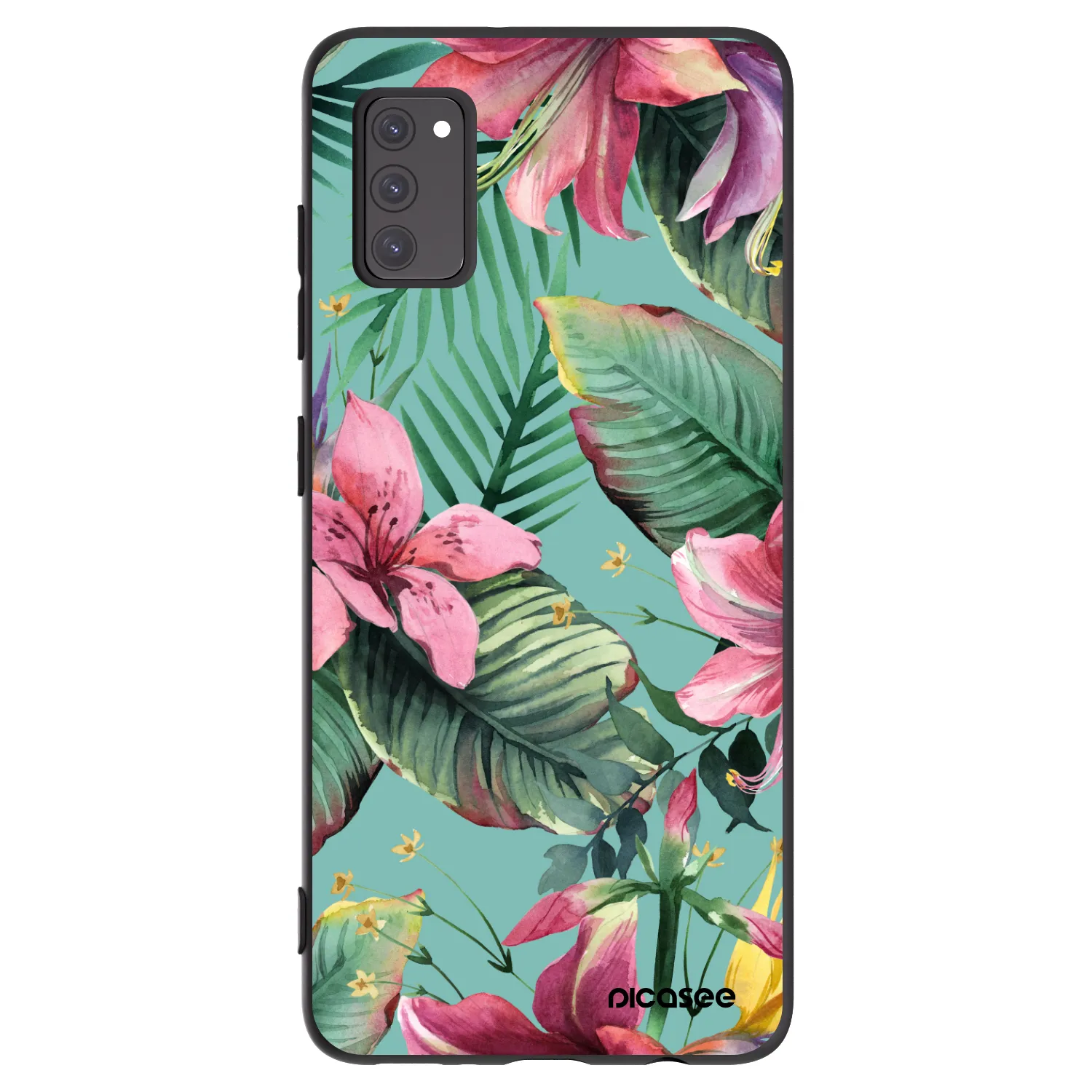 Picasee silikonový černý obal pro Samsung Galaxy A41 A415F - Hawaii