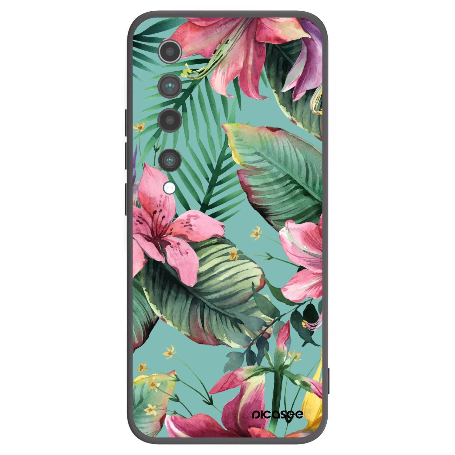 Picasee silikonový černý obal pro Xiaomi Mi 10 - Hawaii