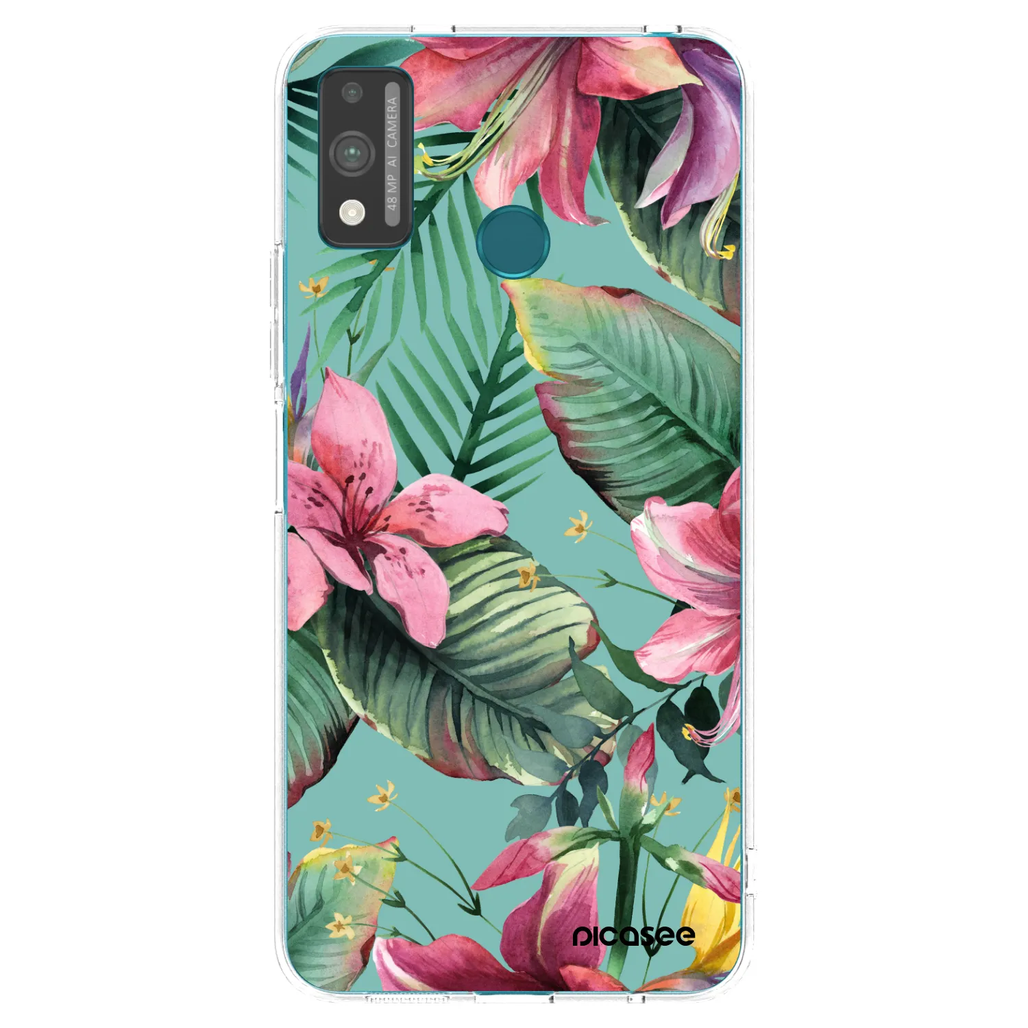 Picasee silikonový průhledný obal pro Honor 9X Lite - Hawaii
