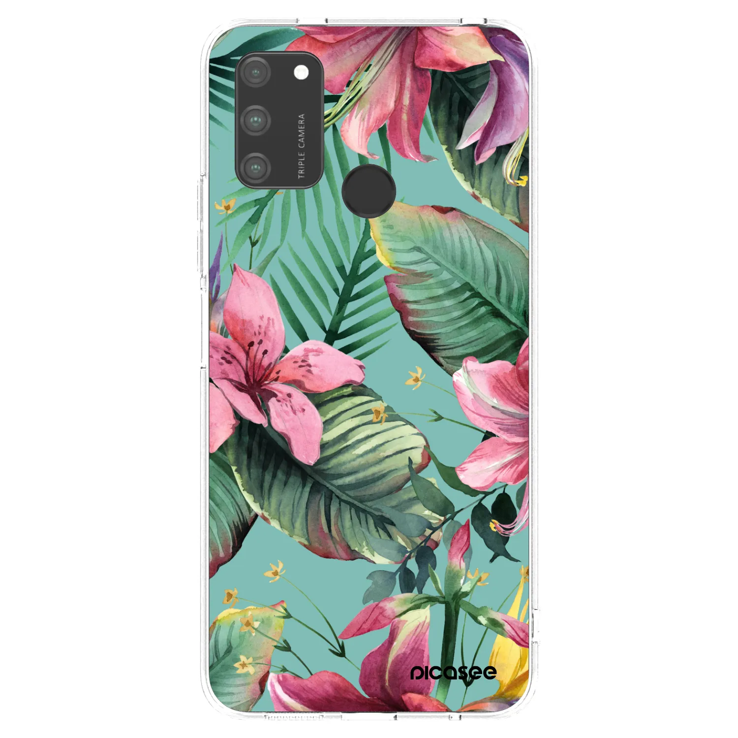 Picasee silikonový průhledný obal pro Honor 9A - Hawaii