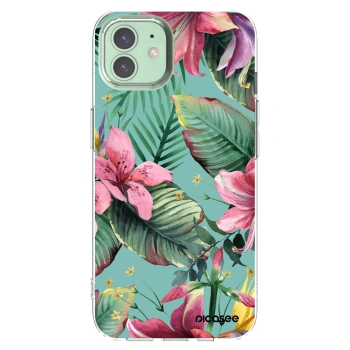 Picasee silikonový průhledný obal pro Apple iPhone 12 - Hawaii