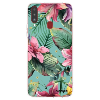 Picasee silikonový průhledný obal pro Samsung Galaxy A20s - Hawaii