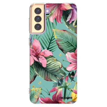 Picasee silikonový průhledný obal pro Samsung Galaxy S21+ 5G G996F - Hawaii