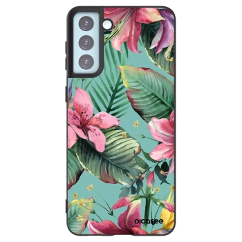 Picasee silikonový černý obal pro Samsung Galaxy S21+ 5G G996F - Hawaii