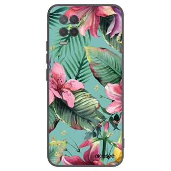 Picasee silikonový černý obal pro Realme 8 5G - Hawaii