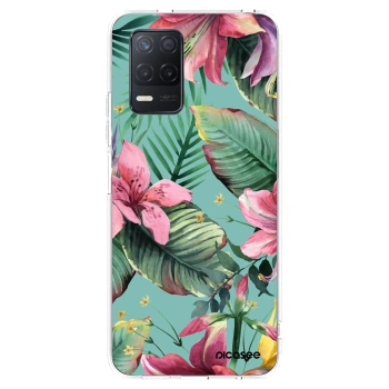 Picasee silikonový průhledný obal pro Realme 8 5G - Hawaii