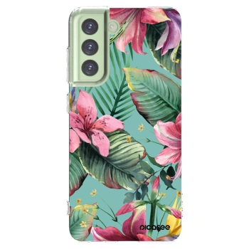 Picasee silikonový průhledný obal pro Samsung Galaxy S21 FE 5G - Hawaii