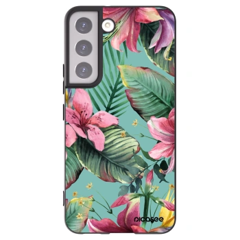 Picasee silikonový černý obal pro Samsung Galaxy S22 5G - Hawaii