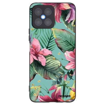 Picasee silikonový černý obal pro Honor X8 4G - Hawaii