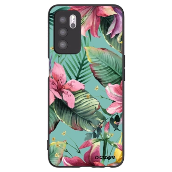 Picasee silikonový černý obal pro OPPO A16s - Hawaii
