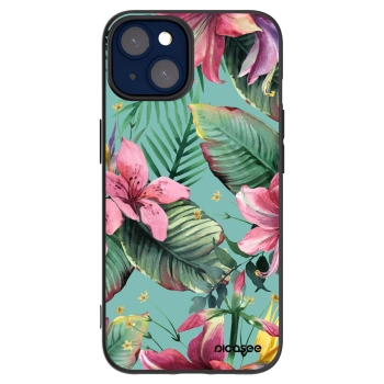 Picasee silikonový černý obal pro Apple iPhone 14 - Hawaii