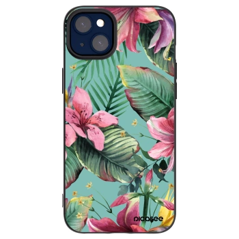 Picasee silikonový černý obal pro Apple iPhone 14 Plus - Hawaii