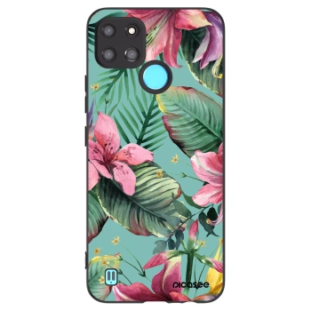 Picasee silikonový černý obal pro Realme C21Y - Hawaii