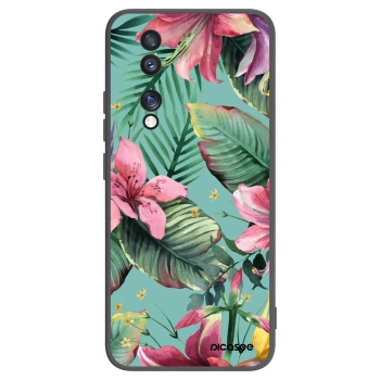 Picasee silikonový černý obal pro Honor 70 - Hawaii