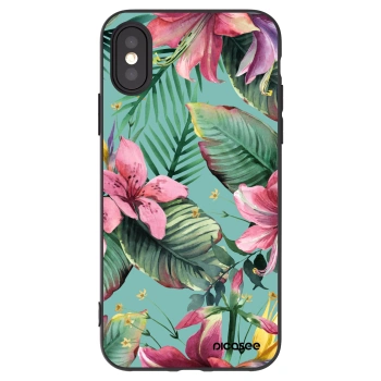 Picasee silikonový černý obal pro Apple iPhone X/XS - Hawaii