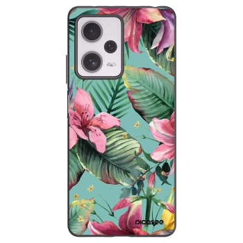 Picasee silikonový černý obal pro Xiaomi Redmi Note 12 Pro+ 5G - Hawaii