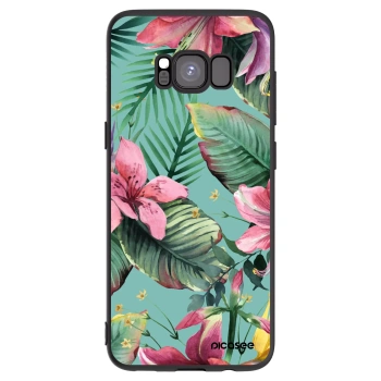 Picasee silikonový černý obal pro Samsung Galaxy S8 G950F - Hawaii