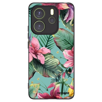 Picasee silikonový černý obal pro Xiaomi Redmi Note 14 4G - Hawaii