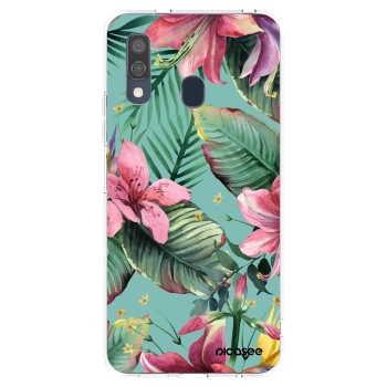 Picasee silikonový průhledný obal pro Samsung Galaxy A40 A405F - Hawaii