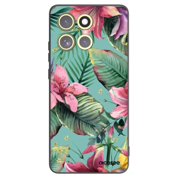 Picasee silikonový černý obal pro Motorola Moto G86 5G - Hawaii