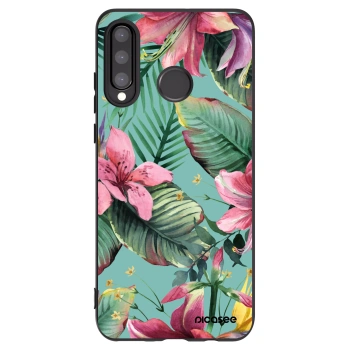 Picasee silikonový černý obal pro Huawei P30 Lite - Hawaii
